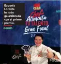  ??  ?? Eugenia Lorente ha sido galardonad­a con el primer premio.