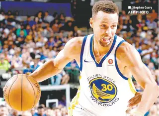  ?? AFP PHOTO ?? ■ Stephen Curry