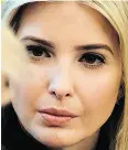  ??  ?? Ivanka Trump