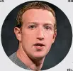  ??  ?? Facebook chief executive Mark Zuckerberg: arguably more powerful than the US president.