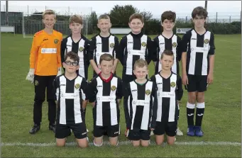  ??  ?? Sporting Greystones, who lost out to Greystones United. U-14 Wicklow Office Supplies Premier Division:U-14 Division A1:Saturday, September 15 WDSL Academy: U-12 Donal O’Leary Premier League A1:
