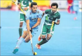  ?? GETTY IMAGES ?? India beat Pakistan 71 and 61 in the Hockey World League SemiFinal in June.