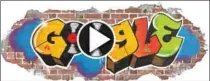  ?? GOOGLE 2017 ?? Google’s musical Doodle kicks off 44th birthday jam of hip-hop.