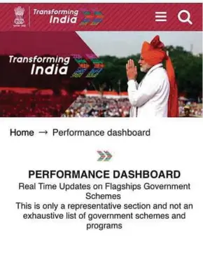  ??  ?? A national dashboard can take us to the next level in informatio­n sharing and efficiency. India is one country with a national dashboard.