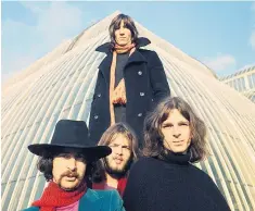  ??  ?? The core Pink Floyd line-up of Nick Mason, David Gilmour, Roger Waters and Rick Wright