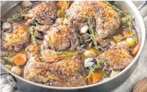  ?? 123RF ?? Make braised chicken in the comfort of your own home.