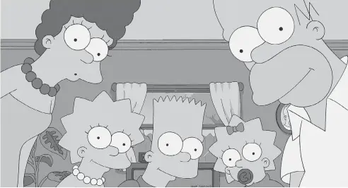  ?? FOX ?? “When that many smart people produce a television show, it’s bound to make some startling ‘prediction­s,’” William Irwin says of The Simpsons.