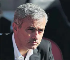  ?? FOTO: GETTY ?? Mourinho quiere dar un golpe sobre la mesa en Anfield