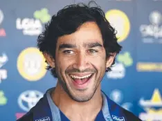  ?? Picture: ALIX SWEENEY ?? NEW ROLE: Johnathan Thurston.
