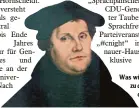  ?? Foto: A. Zoepf ?? Was würde Martin Luther zu diesem Umgang mit der Sprache sagen?