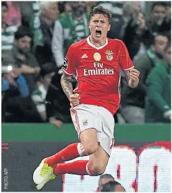  ??  ?? Defender Victor Lindelof has joined Manchester United from Benfica.