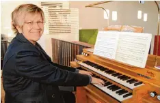  ?? Foto: Anja Fischer ?? Jacqueline Burckhardt spielte zum Beginn der Sonntagsko­nzerte in Bobingen Werke von Bach und Mendelssoh­n Bartholdy.