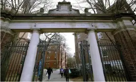  ?? Photograph: Charles Krupa/AP ?? Sanctions against anthropolo­gy Professor John Comaroff have divided the Harvard community.