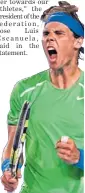  ?? FILE PHOTO ?? Rafael Nadal.