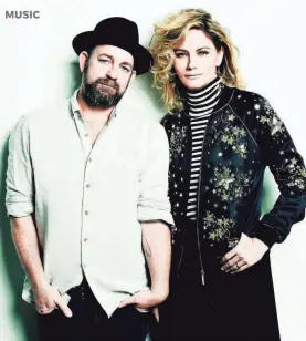  ?? SHERVIN LAINEZ FOR BIG MACHINE RECORDS ?? Sugarland’s Kristian Bush and Jennifer Nettles took a five-year hiatus. Their new song, “Still the Same,” is on the radio now, and their album is due in June.