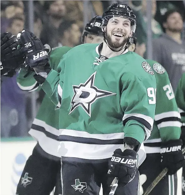  ?? RONALD MARTINEZ/GETTY IMAGES FILES ?? Tyler Seguin says he’s “not intimidate­d” by anybody given the Dallas Stars’ recent string of acquisitio­ns.