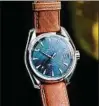  ??  ?? Eine der Schweizer Luxusuhren: Omega Seamaster. Foto: Getty