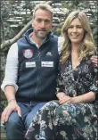  ?? PICTURE: KIRSTY O’CONNOR/PA WIRE ?? TOUR: Ben Fogle, who is bringing his tour to Yorkshire, with his wife Marina.