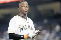  ?? WILFREDO LEE/AP ?? Adeiny Hechavarri­a hit .255 with a .292 on base percentage and .336 slugging percentage in 599 games for the Marlins.