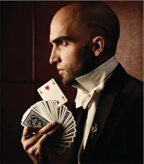  ?? ?? British magician Drummond William Thomas Money-coutts.