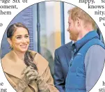  ?? ?? OUT OF THE PICTURE: Prince Harry and Meghan Markle depleted the ranks of working royals relied on for public appearance­s when they left the family in 2020.