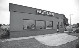  ?? GARY C. KLEIN/USA TODAY NETWORK-WISCONSIN ?? The Fast Taco in Sheboygan is one of several in Wisconsin, and the owners hope to keep growing.