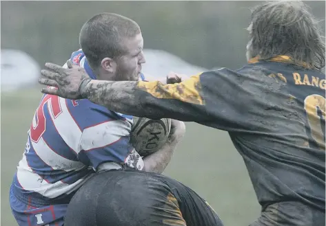  ??  ?? GEORGE AMBLER earned praise from coach Gareth Greenwood after Siddal’s win on Saturday