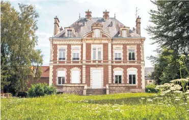  ??  ?? The mayor's former house in Le Quesnoy, bought by the New Zealand War Memorial Museum Trust Partners.