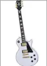  ??  ?? A white electric Les Paul guitar is still missing.