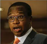  ?? ?? Finance minister Mthuli Ncube