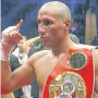  ??  ?? FIGHTING BACK DeGale will undergo surgery today