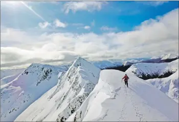  ?? Photograph: Duncan Gray ?? Scotland’s mountains are stunning but have added dangers in winter.