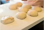  ??  ?? The couple is into making sourdough bread that they sell at local markets.