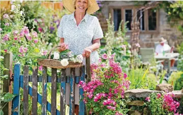  ??  ?? Green-fingered: Resolve to make 2018 your best year in the garden yet