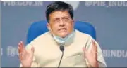  ?? PT ?? Piyush Goyal, Union commerce and industry minister.