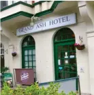  ??  ?? Two-star: The Grand Ash Hotel