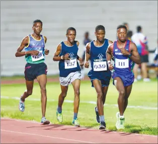  ?? Photo: Nampa ?? Exciting... AN held its fifth Grand Prix series on Saturday at Oshakati Independen­ce Stadium.