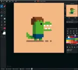  ??  ?? Pixilart ist ein kostenlose­r Online-Editor für Pixel-Gra ken und -Animatione­n (pixilart.com).