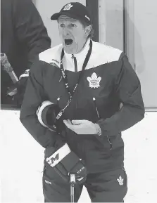  ?? JACK BOLAND ?? The contract of Toronto Maple Leafs head coach Mike Babcock raised the bar for all coaches in the NHL.