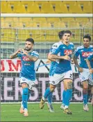  ?? FOTO: AP ?? Insigne marcó un penalti estéril