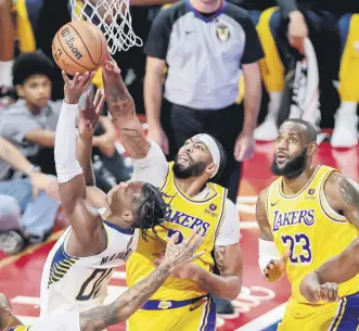 Davis inspires Lakers to NBA In-Season Tournament win over Pacers