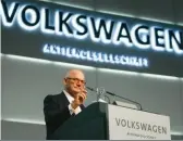  ??  ?? KNALLHARTE­R MANAGER So kannte man den ehemaligen Chef von VW, Ferdinand Piëch