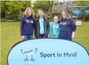  ?? ?? Sport In Mind offered taster sessions for outdoor activities