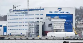  ?? ANDREW VAUGHAN / THE CANADIAN PRESS FILES ?? Treasury Board president Scott Brison defended himself over accusation­s he lobbied hard for the Irvings and their Halifax ship yard for a naval supply ship.