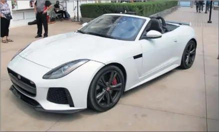  ??  ?? Not only is the F-Type SVR the most potent road-going Jaguar in history, it is also one of the most eye-catching ever to behold.