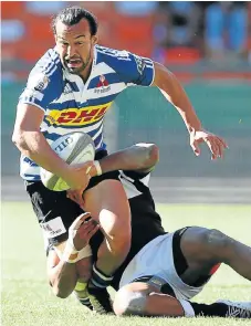  ?? /Gallo Images ?? Onwards and upwards: Dillyn Leyds has been selected for WP to face the Sharks on Saturday … a week ago he came up against the All Blacks.