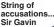  ?? ?? String of accusation­s... Sir Gavin