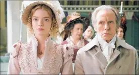  ??  ?? Jane Austen’s Emma stars Anya Taylor-Joy and Bill Nighy.