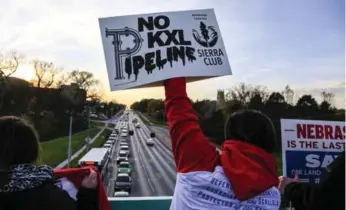  ?? NATI HARNIK/THE CANADIAN PRESS FILE PHOTO ?? Nebraska’s decision gives more certainty to the Keystone XL pipeline after almost a decade of developmen­t.