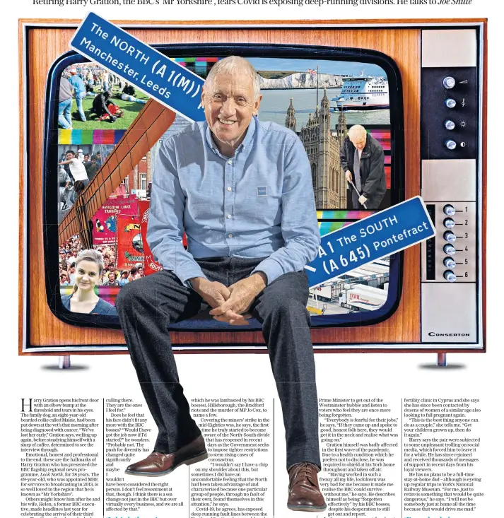  ??  ?? So long: Harry Gration has presented Look
North for almost four decades